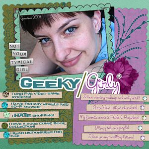 Geeky/Girly