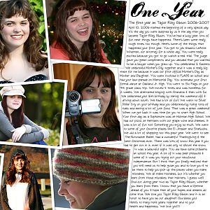 One Year as Taylor - Page 2