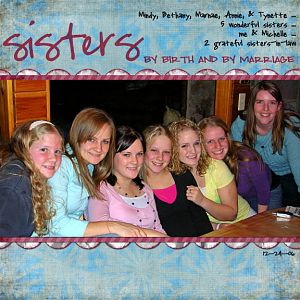 sisters--by birth and by marriage