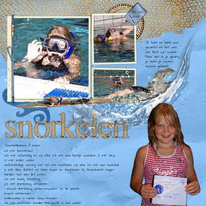 Snorkling Certificate
