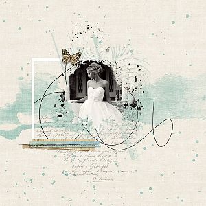Quick page challenge at Vicky Robinson Designs