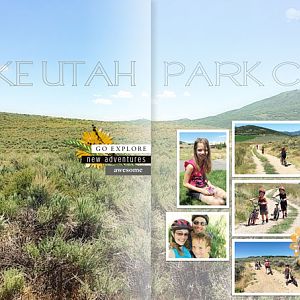 Challenge 3_Style_DoublePage-MultiPhotos_Bike Utah