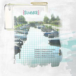 August 6-9th: Summer Layout Challenge