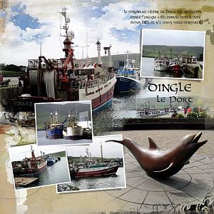 Le port de Dingle Irlande
