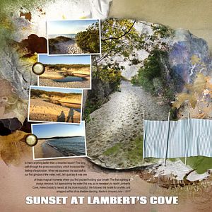 Sunset at Lambert's Cove