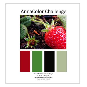 AnnaColor Challenge 08.25.2017-09.07.2017