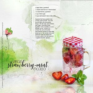 Strawberry-Lime Virgin Mojito