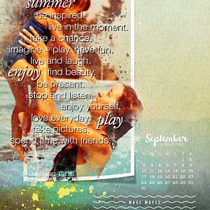 52 Inspirations - September Challenge - Summer