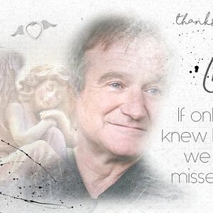Robin McLaurin Williams, Thanks for the Smiles