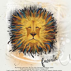 AnnaColor 10-20 Lion King