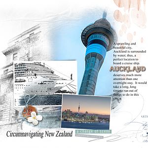 AA Project 2017 - Boarding the Cruise ship in Auckland, NZ