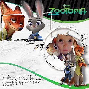 AnnaLift Movie Fan Zootopia