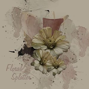 Anna Colour - Floral Splatters