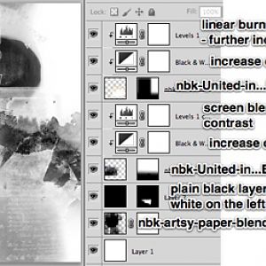 Process Notes for January Mountains