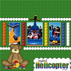 Legoland Helicopter