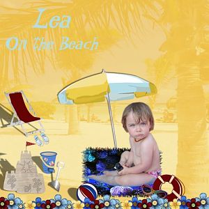 Lea on the Beach