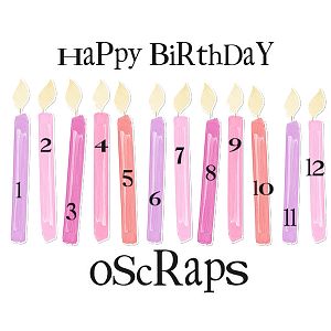 Happy Birthday Oscraps!
