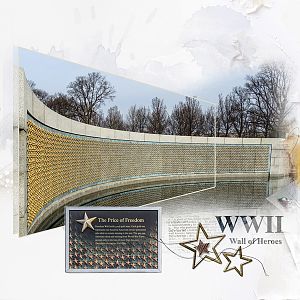 Anna Lift WWII Memorial Wall