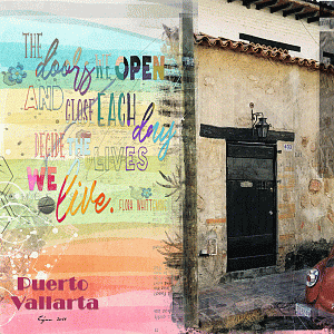 Challenge #9 ~ Puerto Vallarta Doorway