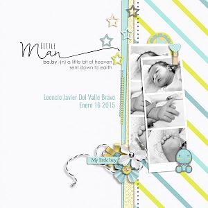 Leoncio baby album cover