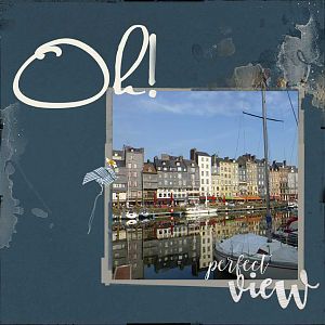 Honfleur France  (Anna color hall 4-28/5-10)