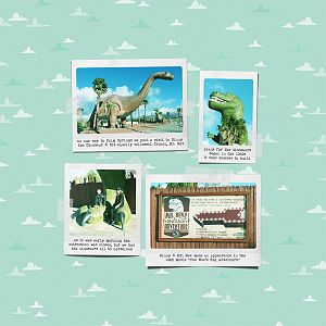 Cabazon Dinosaurs (Right Page)