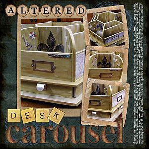 Altered Desk Carousel