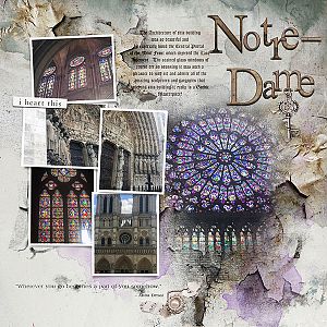 AnnaColour Challenge - Notre-Dame