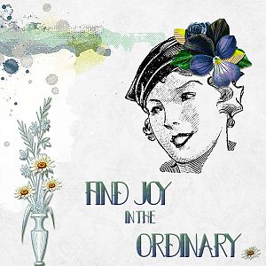 Find Joy in the ordinary