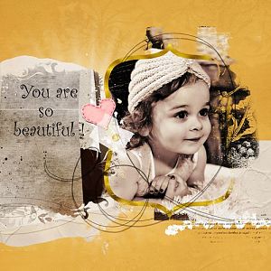 you are so beautiful !