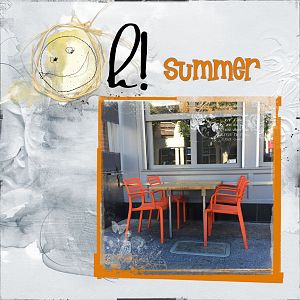 Oh summer     (Anna color challenge 3.15-3.28)