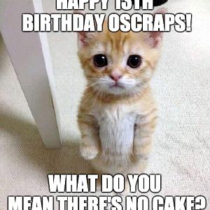 What no Cake??