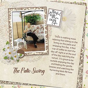 The Patio Swing