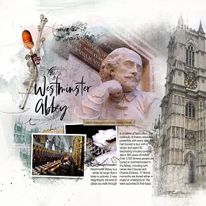 Westminster Abbey - left page