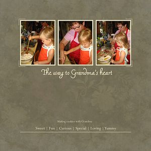 Baking with Grandma 2