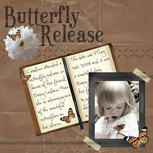 Caroline - Butterfly Release