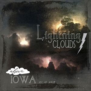 Lightning Clouds Above Iowa