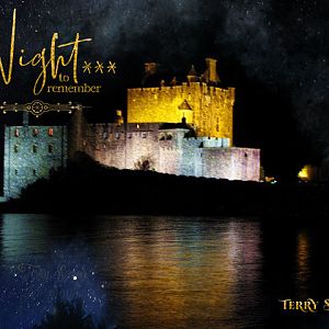 Eilean Donan Castle--Magical at Night
