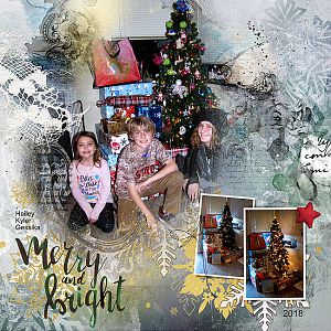 2018 Christmas Tree w kids
