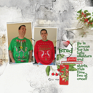 Day 6 ~ Recipe ~ Brad's Ugly Sweaters