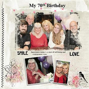 My 70th Birthday