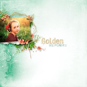 Golden Memories by Palvinka Designs