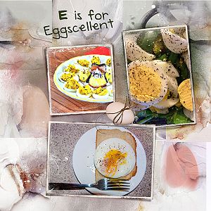 E is for Eggscellent