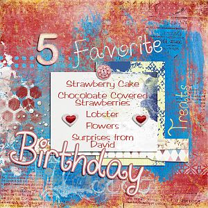 5 Favorite Birthday Treats