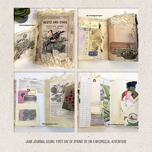 First Day Of Spring Junk Journal 1