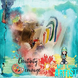 Art Journaling Challenge 7