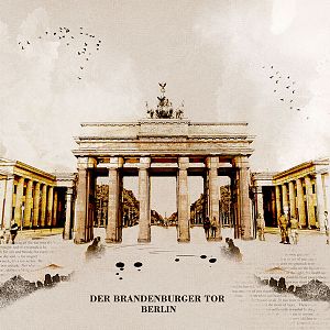 Der Brandenburger Tor...