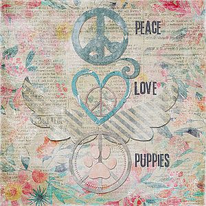 peace love puppies