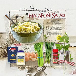 Macaroni Salad (picnic style)