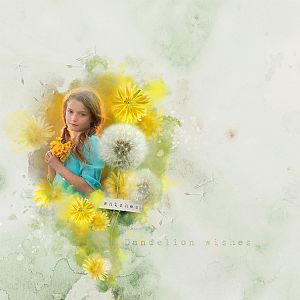 Dandelion Wishes by Emeto Designs